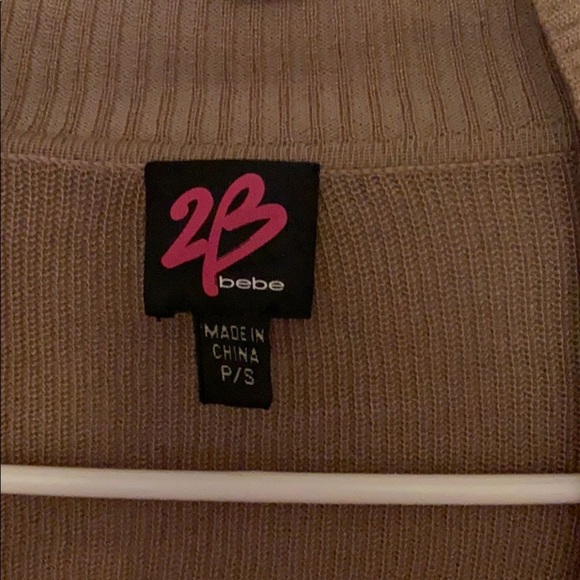 2Bebe cropped brown cardigan size: S - Picture 5 of 9